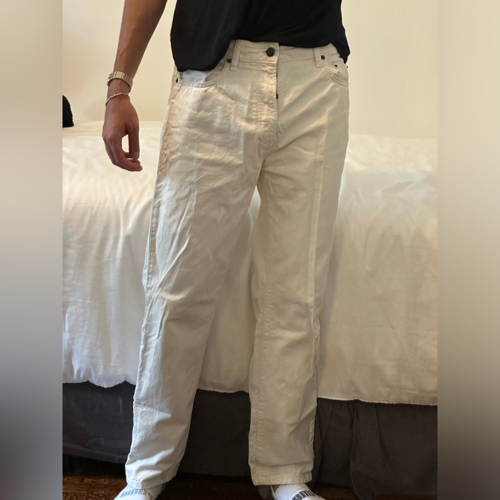 Ba&sh off white jeans